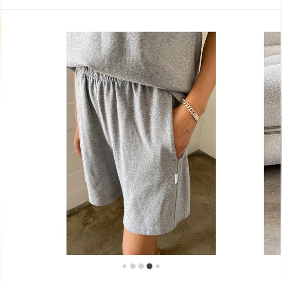 le bon shoppe shorts/short sleeve sweat SET - Picture 11 of 11